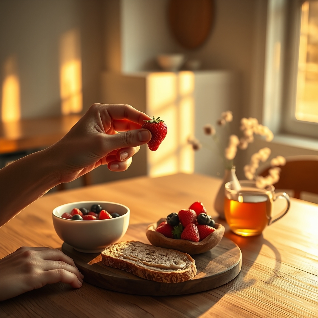 The Breath Between Bites: A Poetic Exploration of Mindful Nourishment and the Rhythm of Wellness