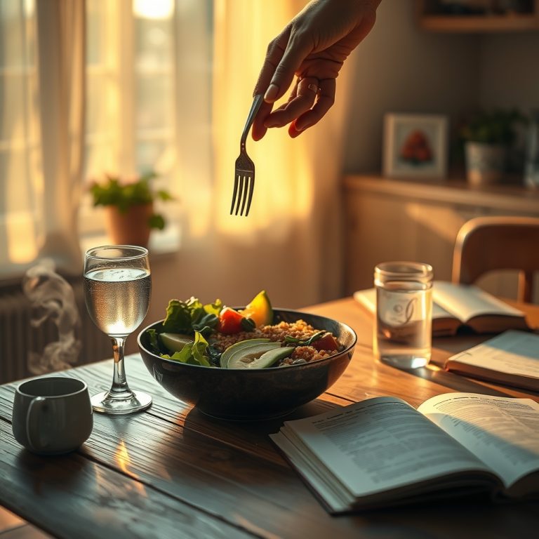 The Luminous Hush: How the Art of Pausing Transforms the Rhythm of Nourishment